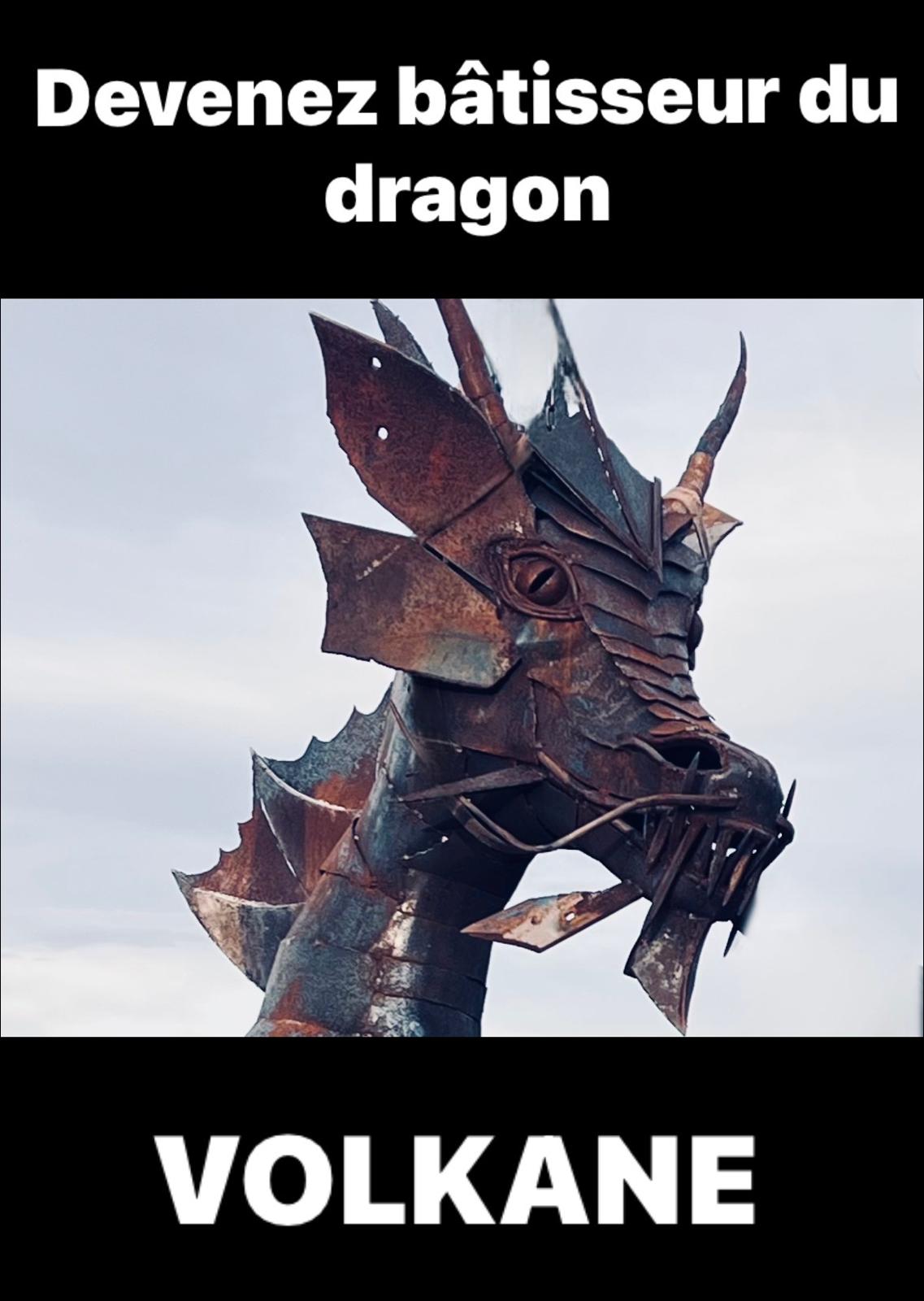 Sculpture Dragon Volkane
